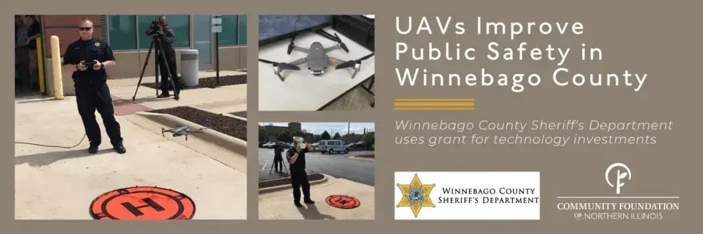 Winnebago County Sheriff’s Office purchases UAVs with Community Grant