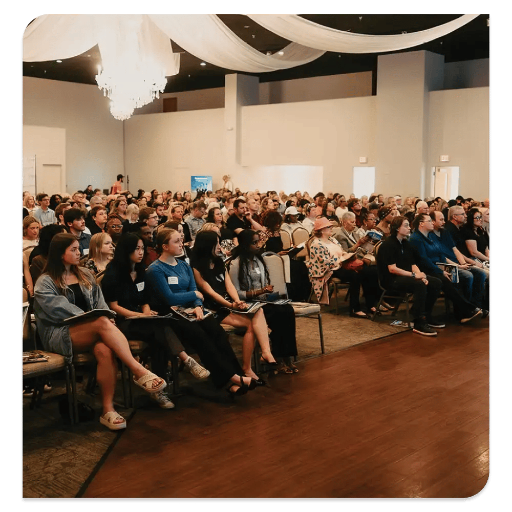 Room full of people for CFNIL scholarships
