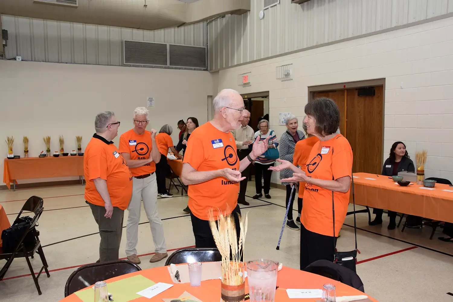 CFNIL Volunteers Talking