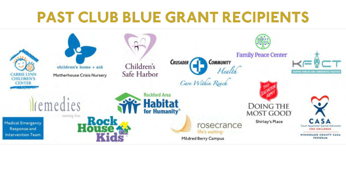Past Club Blue Grant Recipients
