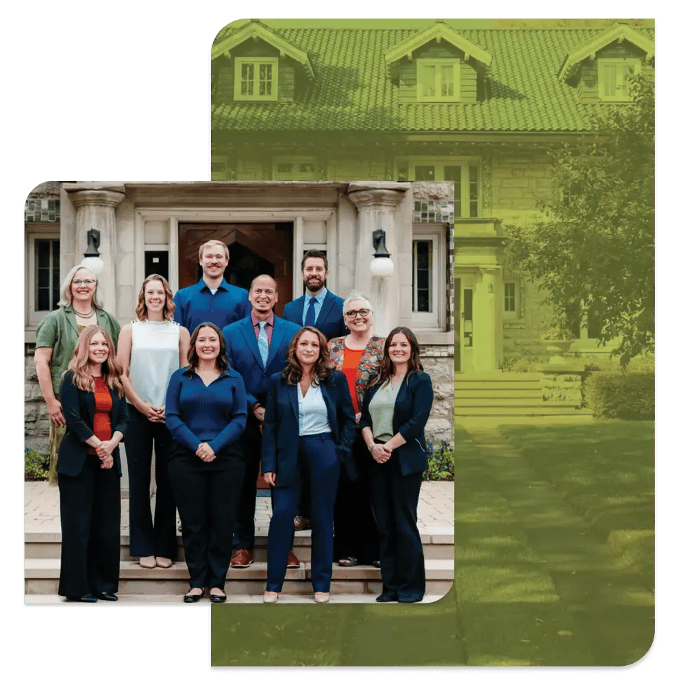 CFNIL Team Overlayed on House