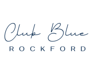 logo for Club Blue Rockford
